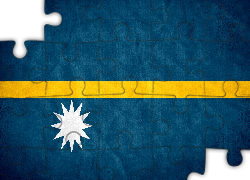 Flaga, Nauru
