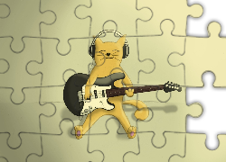 Kot, Gitara, Słuchawki
