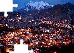 Boliwia, La Paz, Miasto, Góry