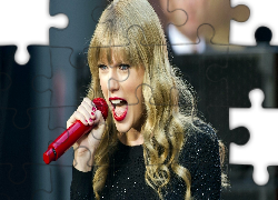 Taylor, Swift, Wokalistka, Mikrofon