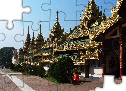 Myanmar, Pagoda, Pałac
