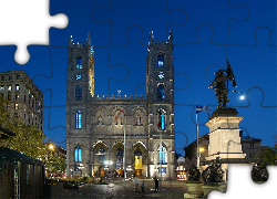Kanada, Montreal, Kościół, Pomnik, Ludzie