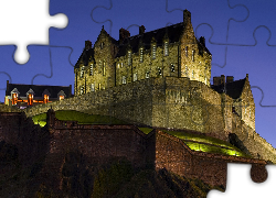 Zamek w Edynburgu, Edinburgh Castle, Edynburg, Szkocja