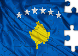 Flaga, Kosowo