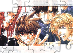 Saiyuki,twarze