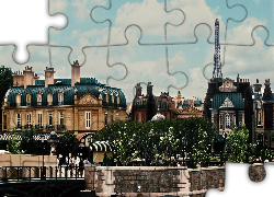 Paryż, Francja, Notre Dame, Most, Rzeka