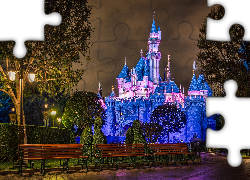 Zamek, Disneyland, Kalifornia