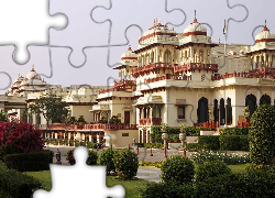 Hotel, Pałac, Rambagh, Jaipur, Indie