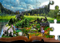 Jezioro, Las, Księga Wsi, Fantasy