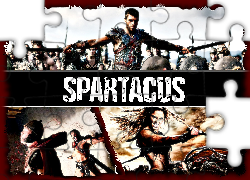 Serial, Spartacus, Saxa, Crixus, Walka