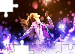 Dziewczyna, Gitara, Koncert, Muzyka