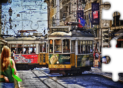 Portugalia, Lizbona, Tramwaje