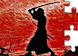 Samuraj, Miecz, Katana, Japonia