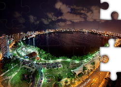 Miasto Nocą, Park, Brazylia
