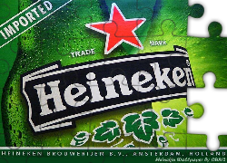 Piwo, Heineken, etykieta