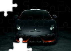 Lamborghini Aventador, Czarny, Mat