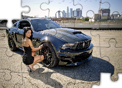 Ford Mustang, Kobieta, Girl car