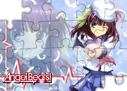 Angel Beats, anime, dziewczyna, animacja