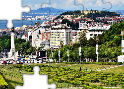 Lizbona, Fragment, Miasta, Park