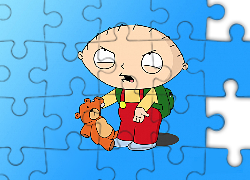 Stewie, Głowa Rodziny, Family Guy, misiek, serial animowany