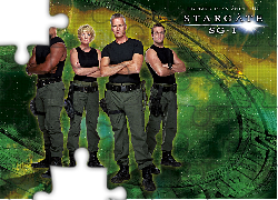 Gwiezdne wrota, Stargate SG 1, Christopher Judge, Amanda Tapping, Richard Dean Anderson, Michael Shanks, Serial