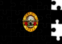 Guns And Roses, logo, zespół muzyczny, rock