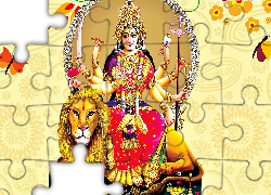 Ambe, Mata Ji, Hinduska, Bogini, Durga