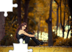 Uśmiechnięta, Kobieta, Kozaki