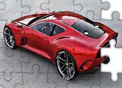 Ferrari, 612 GTO, Czerwony