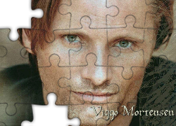 Viggo Mortensen,jasne włosy