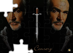 Sean Connery,miecz, twarze