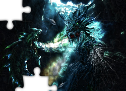 Ryby, Smoki, Fantasy