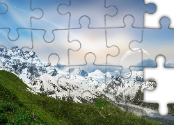 Krajobraz, Góry, Niebo