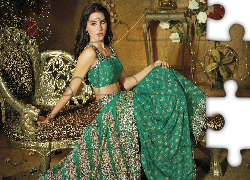 Kobieta, Sari, Strój