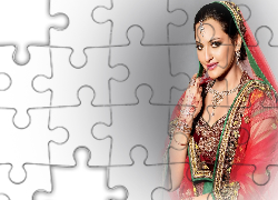 Hinduska, Strój, Biżuteria, Kolory