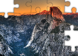 Góry, Szczyty, Las, Dolina