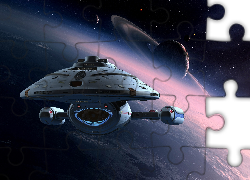 StarTrek, Voyager, Statek, Kosmiczny Star Trek