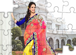 Kobieta, Strój, Sari