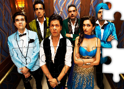 Film, Bollywood, Aktorzy, Deepika Padukone, Shahrukh Khan