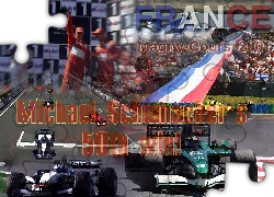 Formuła 1,France , Michael Schumacher