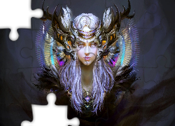 Dziewczyna, Rogi, Fantasy