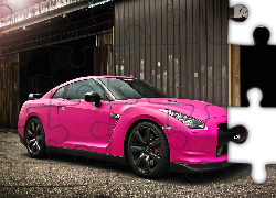 Nissan, GTR, Różowy
