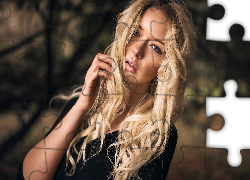 Blondynka, Kobieta, Zdziwienie