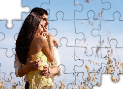 Kobieta, Mężczyzna, Para, Zakochani