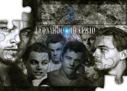Leonardo DiCaprio,niebieskie oczy, broda