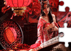 Brunetka, Orientalnie, Instrument