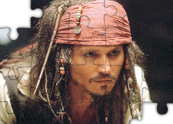 Johnny Depp,opaska, dredy