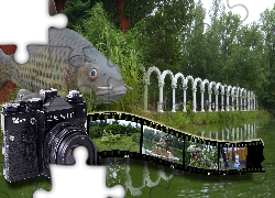 Grafika, Zator, Tło