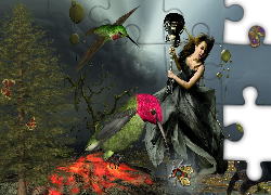 Fantasy, Dziewczyna, Gitara