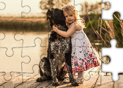 Dziewczynka, Pies, Przyjaźń